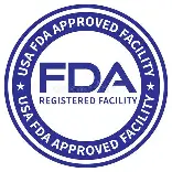 FDA Registered Facility used for dietary supplement manufacturing and quality control