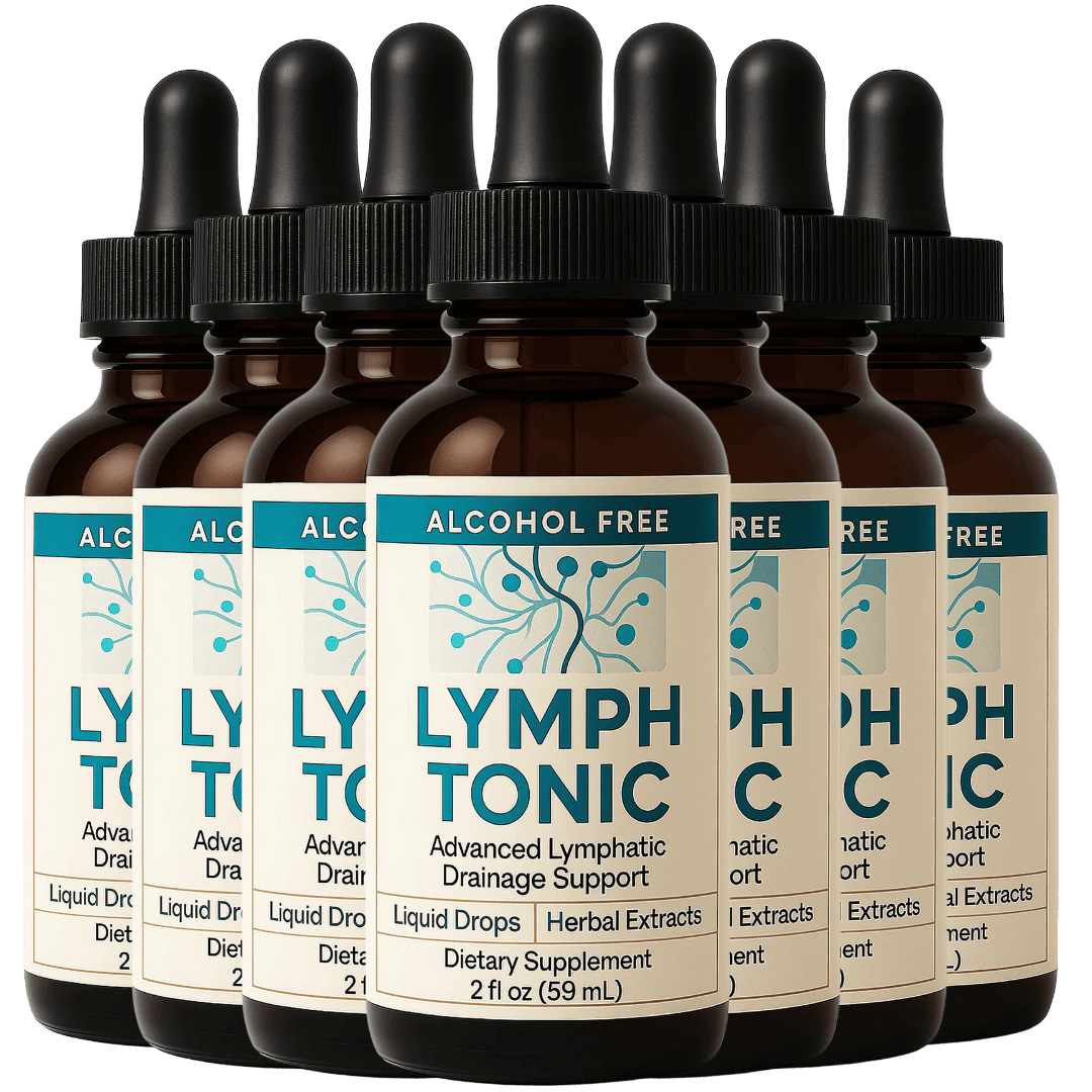 Lymph Tonic alcohol-free herbal liquid supplement for circulation and lymphatic wellness support